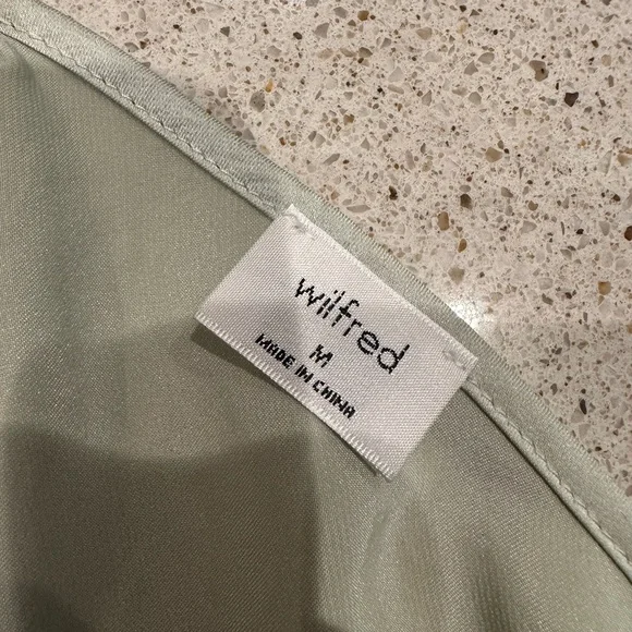 Aritzia Wilfred Only Slip Midi dress - Picture 6 of 7